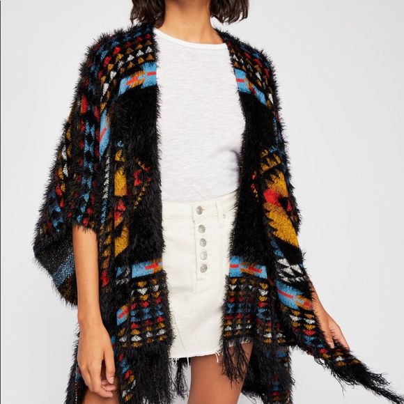 NEW Free People Canyonland Kimono - Picture 3 of 12